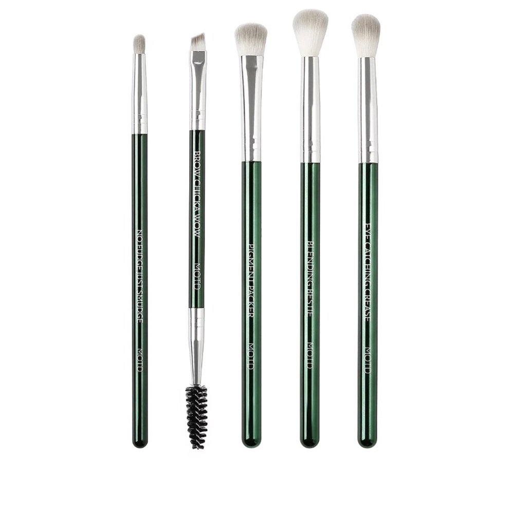 NIP MOTD COSMETICS Starter Eye Makeup Brush Set 
Includes 5 brushes